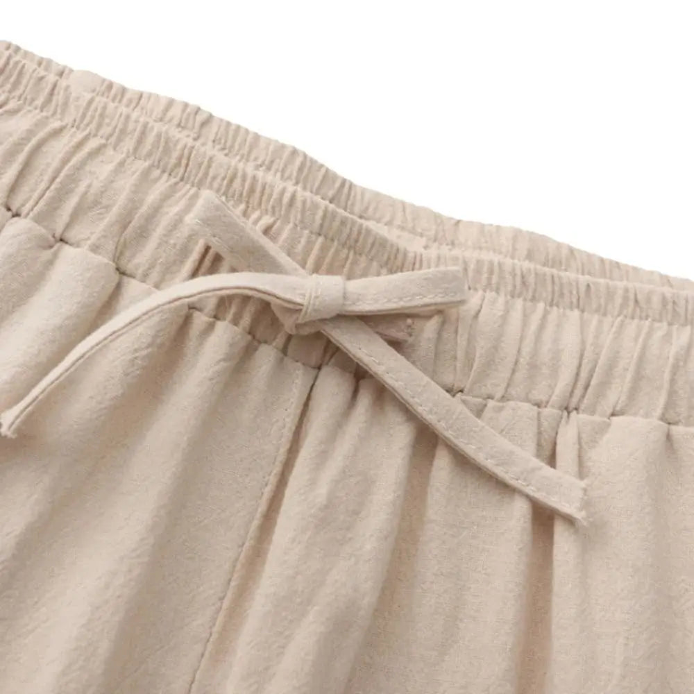 Santorini Linen Trousers