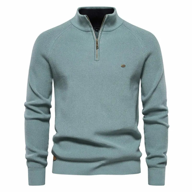 Elegance Zip Merino Sweater