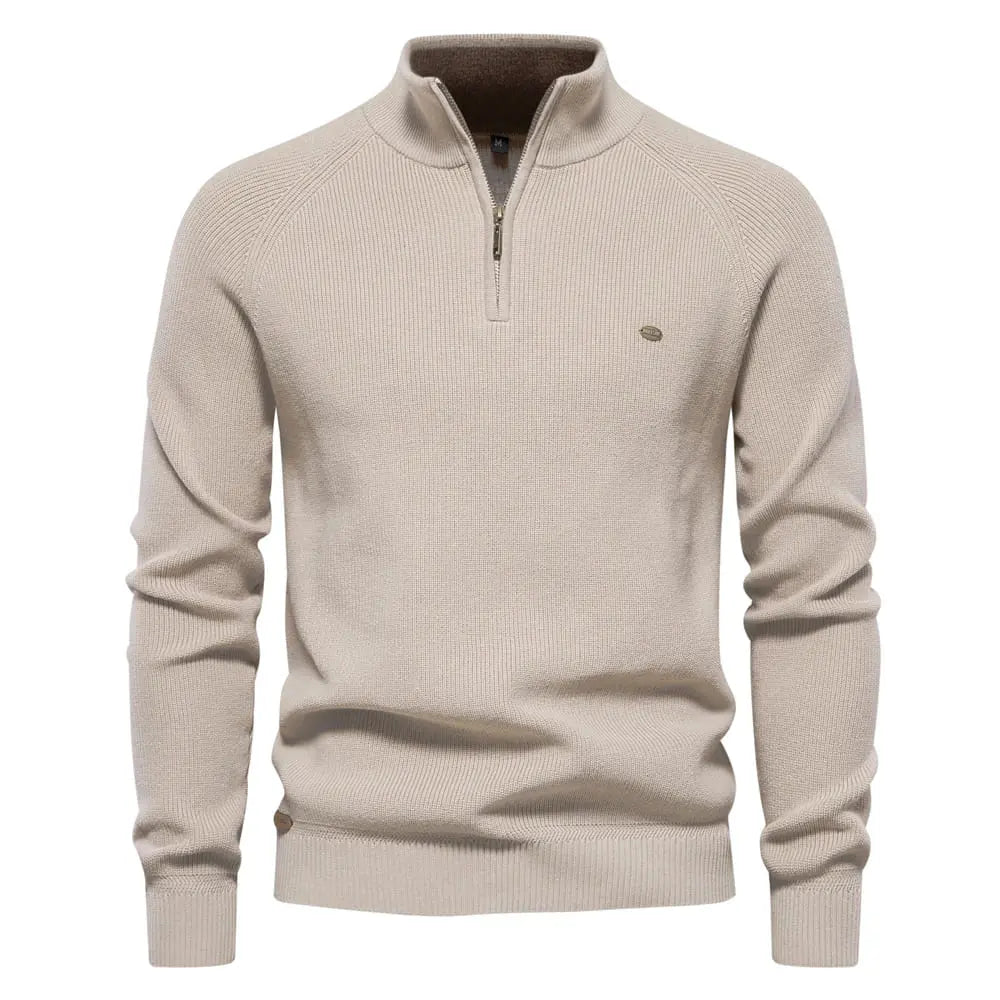 Elegance Zip Merino Sweater