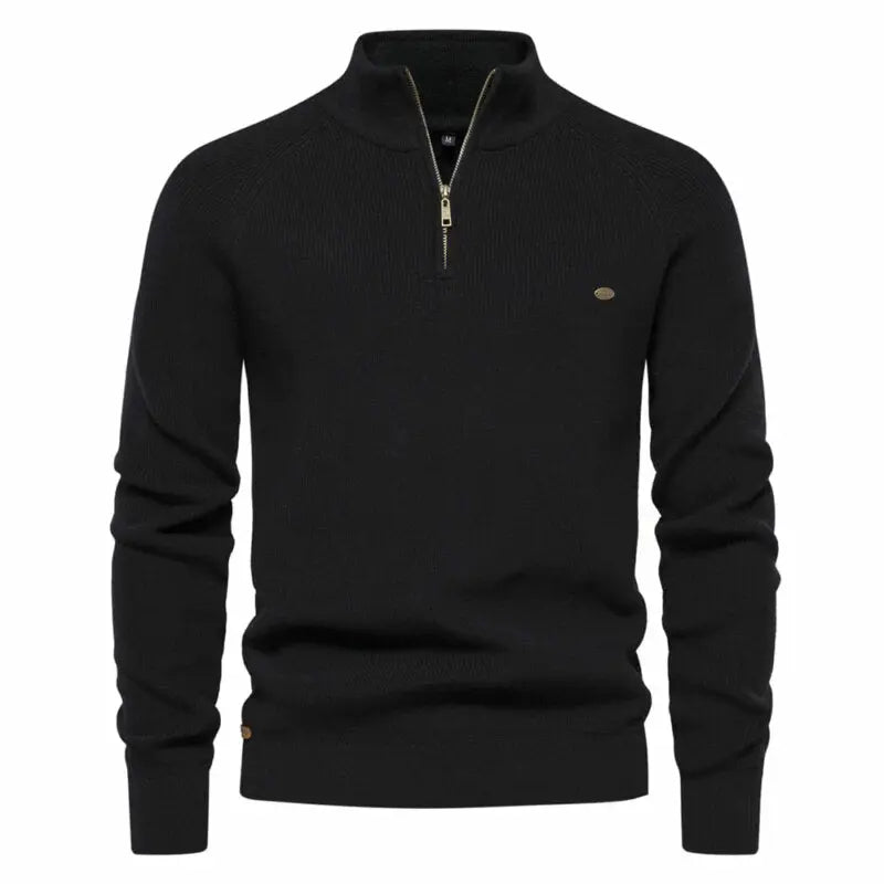 Elegance Zip Merino Sweater