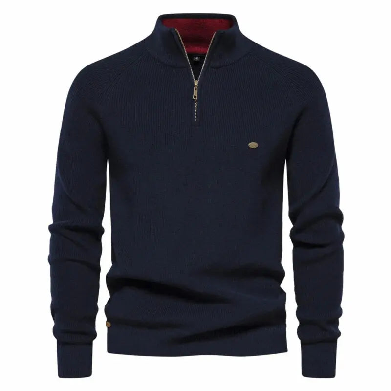 Elegance Zip Merino Sweater