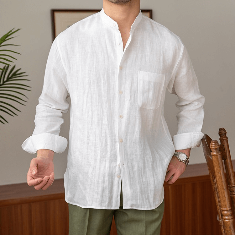 Old Money Linen Shirt